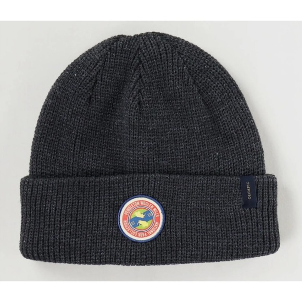 Pendleton Woolen Mills Olympic National Park Beanie Hat Knit‎ Gray